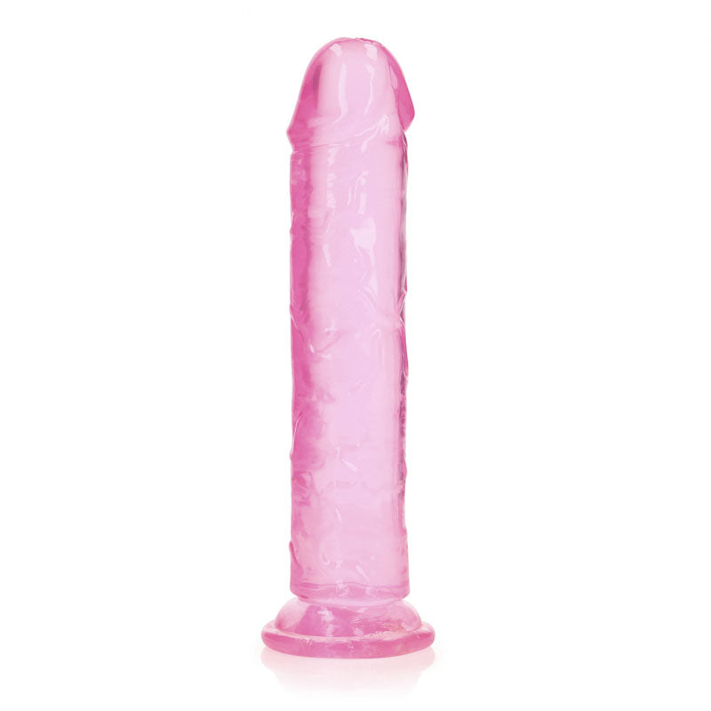 Realrock 25 Cm Straight Dildo Pink Pink 25 Cm (10'') Dong