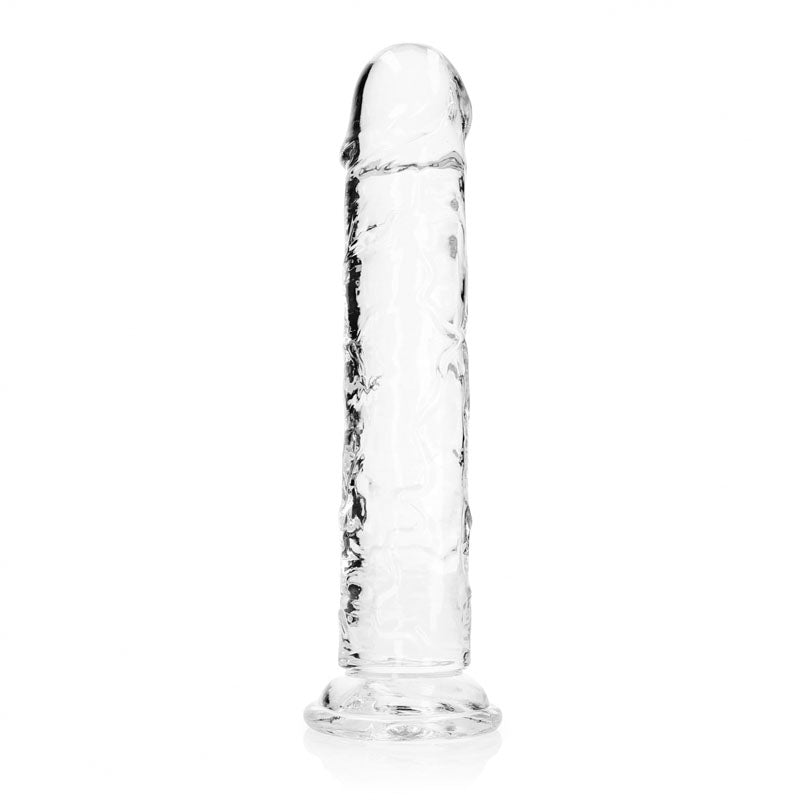 Realrock 31 Cm Straight Dildo Clear Clear 31 Cm (11'') Dong