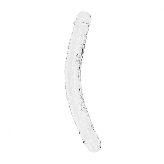 Realrock 34 Cm Double Dong Clear Clear 34 Cm (14'') Double Dong
