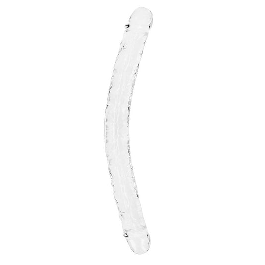 Realrock 45 Cm Double Dong Clear Clear 45 Cm (18'') Double Dong