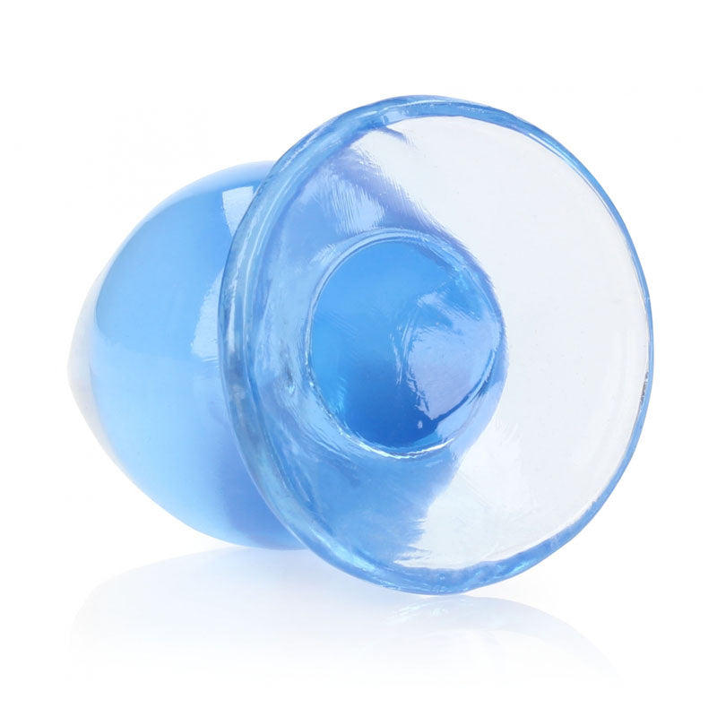 Realrock 9 Cm Anal Plug Blue Blue 9 Cm (3.5'') Butt Plug