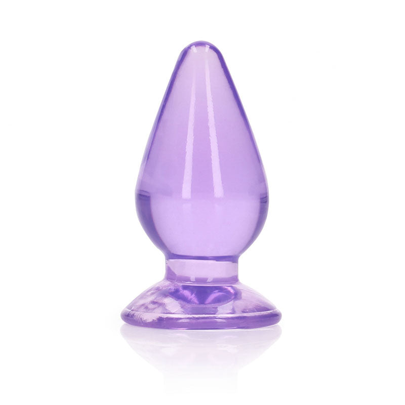 Realrock 9 Cm Anal Plug Purple Purple 9 Cm (3.5'') Butt Plug