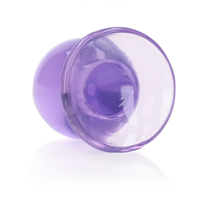 Realrock 9 Cm Anal Plug Purple Purple 9 Cm (3.5'') Butt Plug