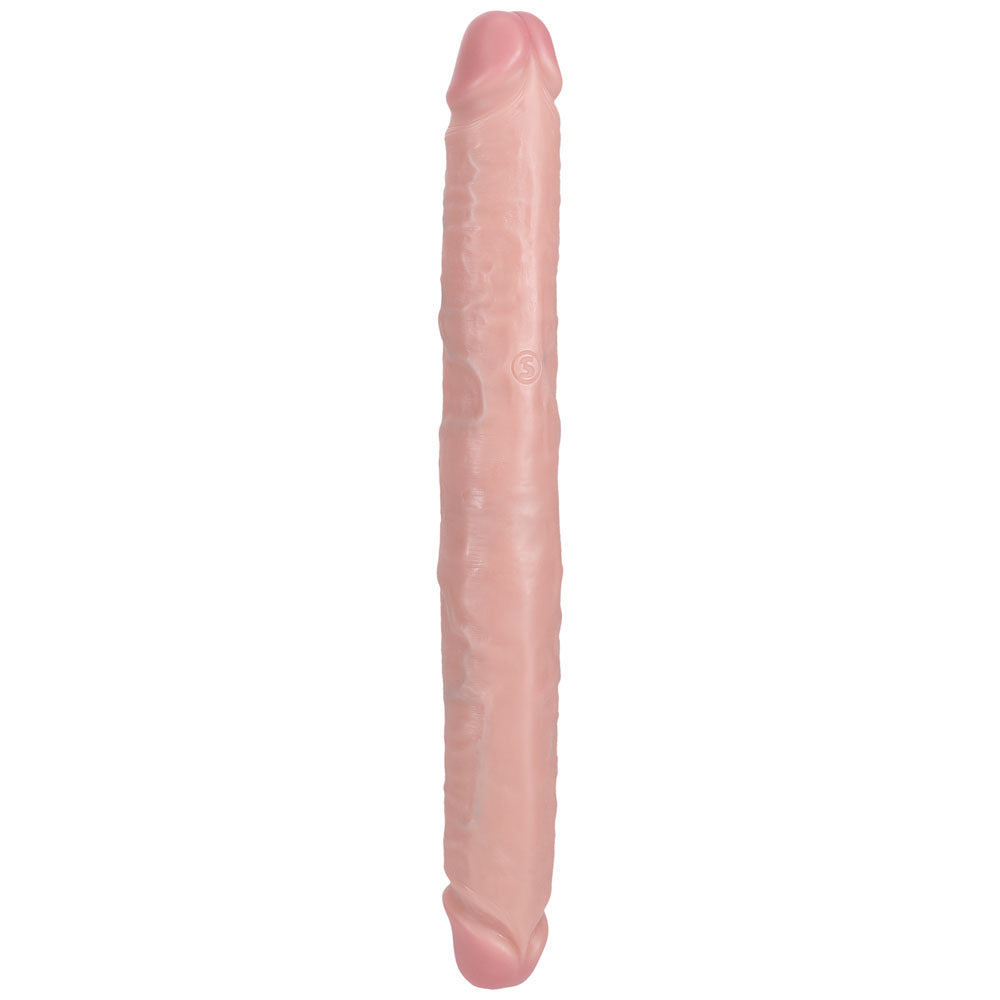 Realrock 35cm Thick Double Dildo Flesh Flesh 35 Cm (14'') Thick Double Dong