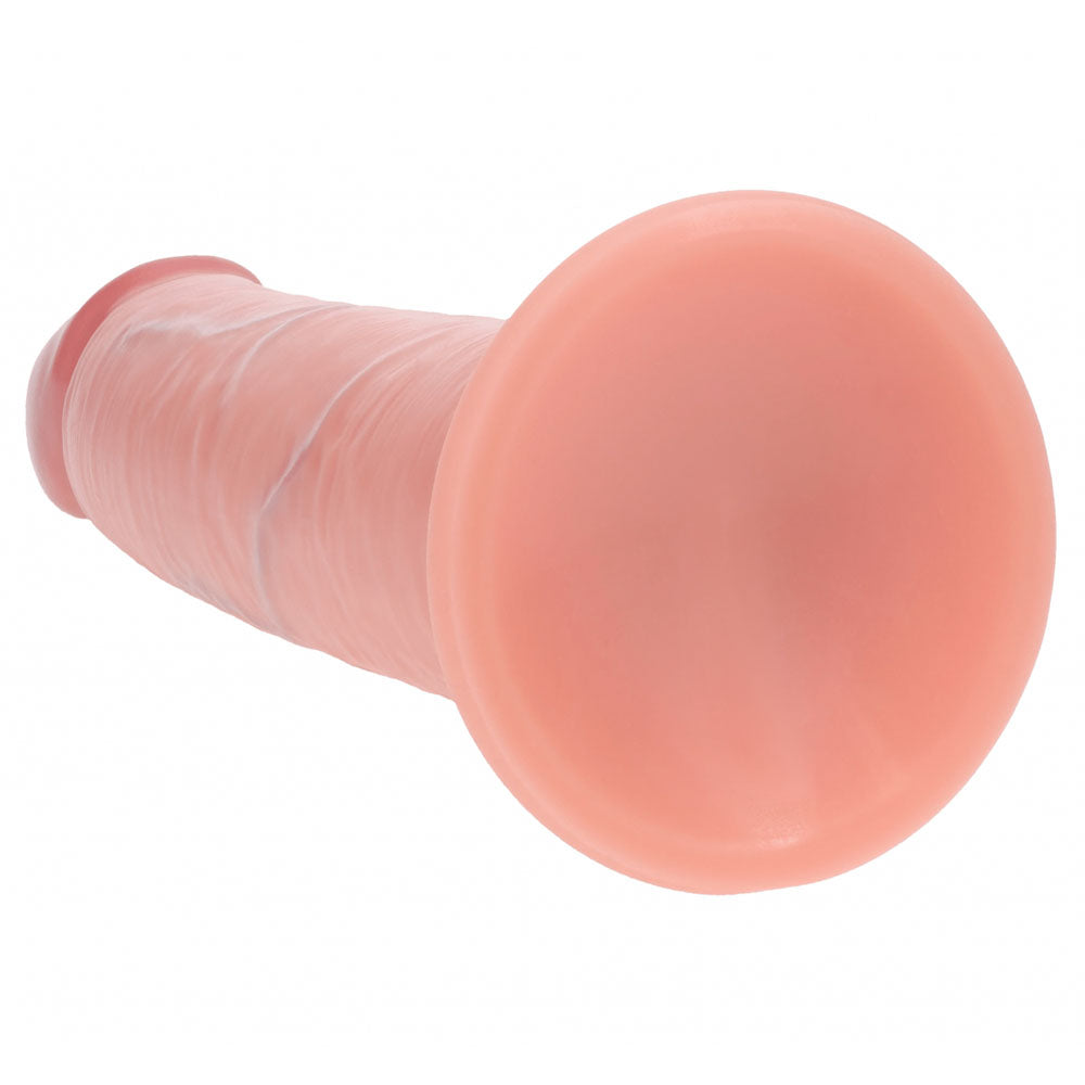Realrock Dual Density 8'' Sliding Skin Silicone Dildo Flesh Flesh 20.5 Cm Sliding Skin Dildo
