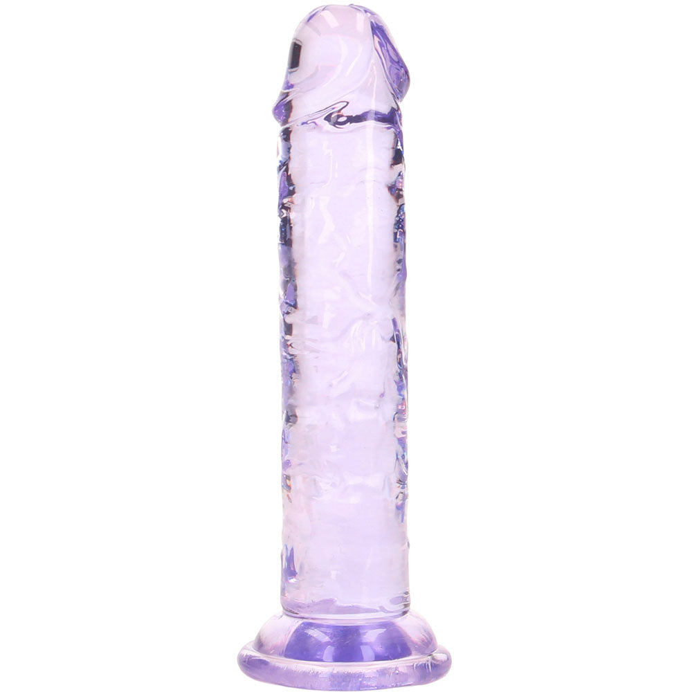 Realrock Realistic 5'' Dildo Purple Purple 12.7 Cm Dildo