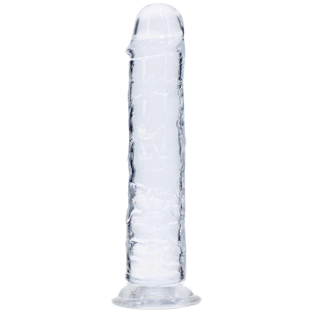 Realrock Realistic 5'' Dildo Clear Clear 12.7 Cm Dildo