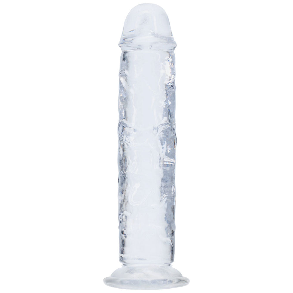 Realrock Realistic 5'' Dildo Clear Clear 12.7 Cm Dildo