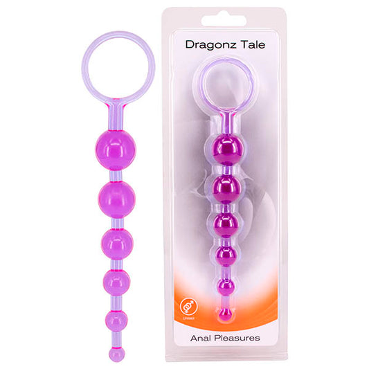 Seven Creations Dragonz Tale Purple 20.5 Cm Anal Beads