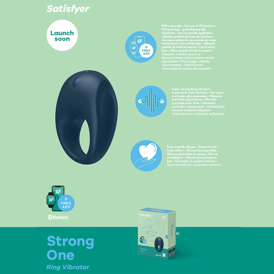 Satisfyer Strong One App Controlled Vibrating Cock Ring