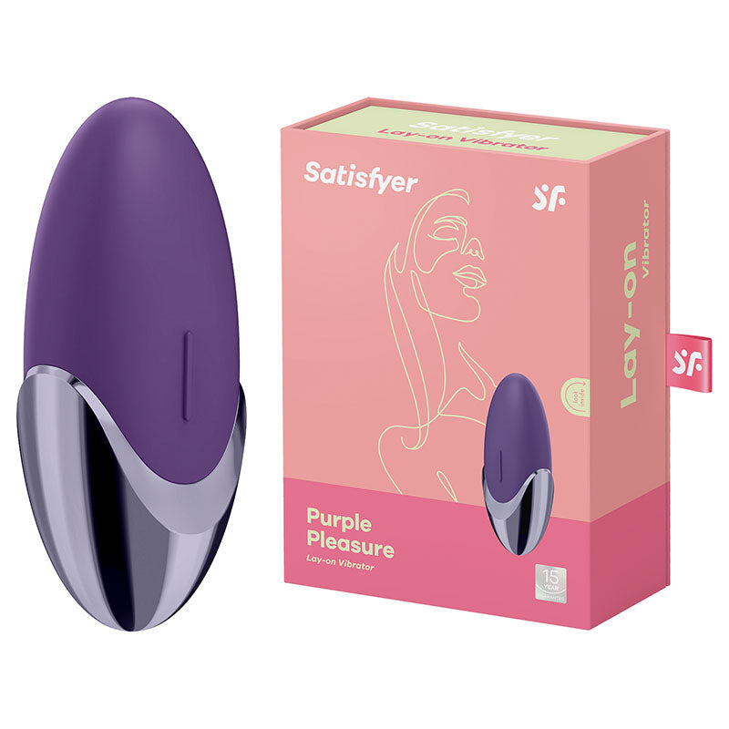 Satisfyer Purple Pleasure Purple Usb Rechargeable Stimulator