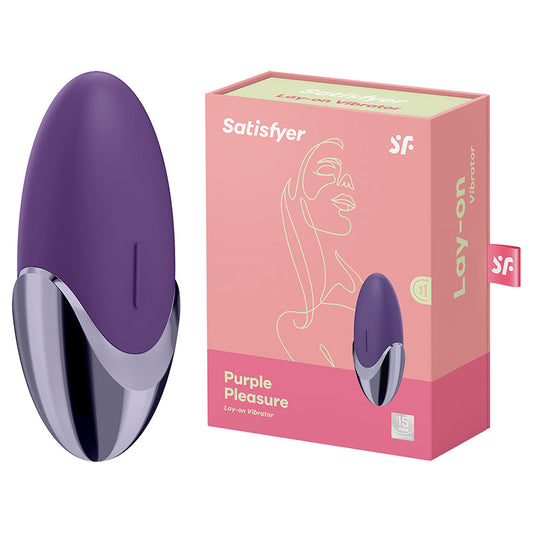 Satisfyer Purple Pleasure Purple Usb Rechargeable Stimulator