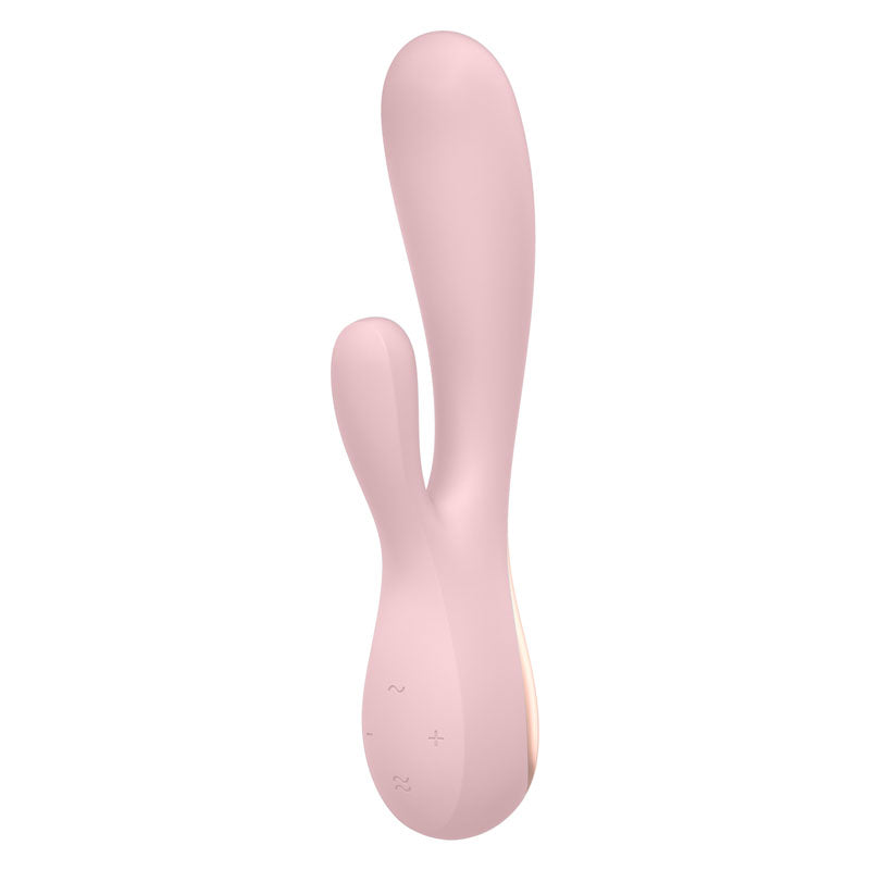 Satisfyer Mono Flex Mauve App Controlled Usb Rechargeable Rabbit Vibrator