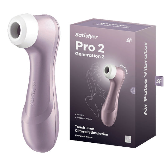 Satisfyer Pro 2 Purple Touch Free Usb Rechargeable Clitoral Stimulator