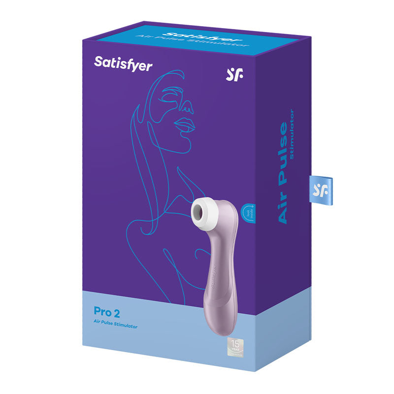 Satisfyer Pro 2 Purple Touch Free Usb Rechargeable Clitoral Stimulator