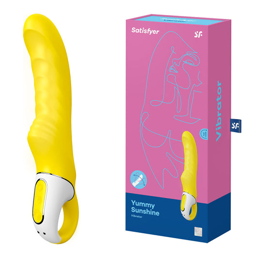 Satisfyer Vibes Yummy Sunshine Yellow Usb Rechargeable Vibrator