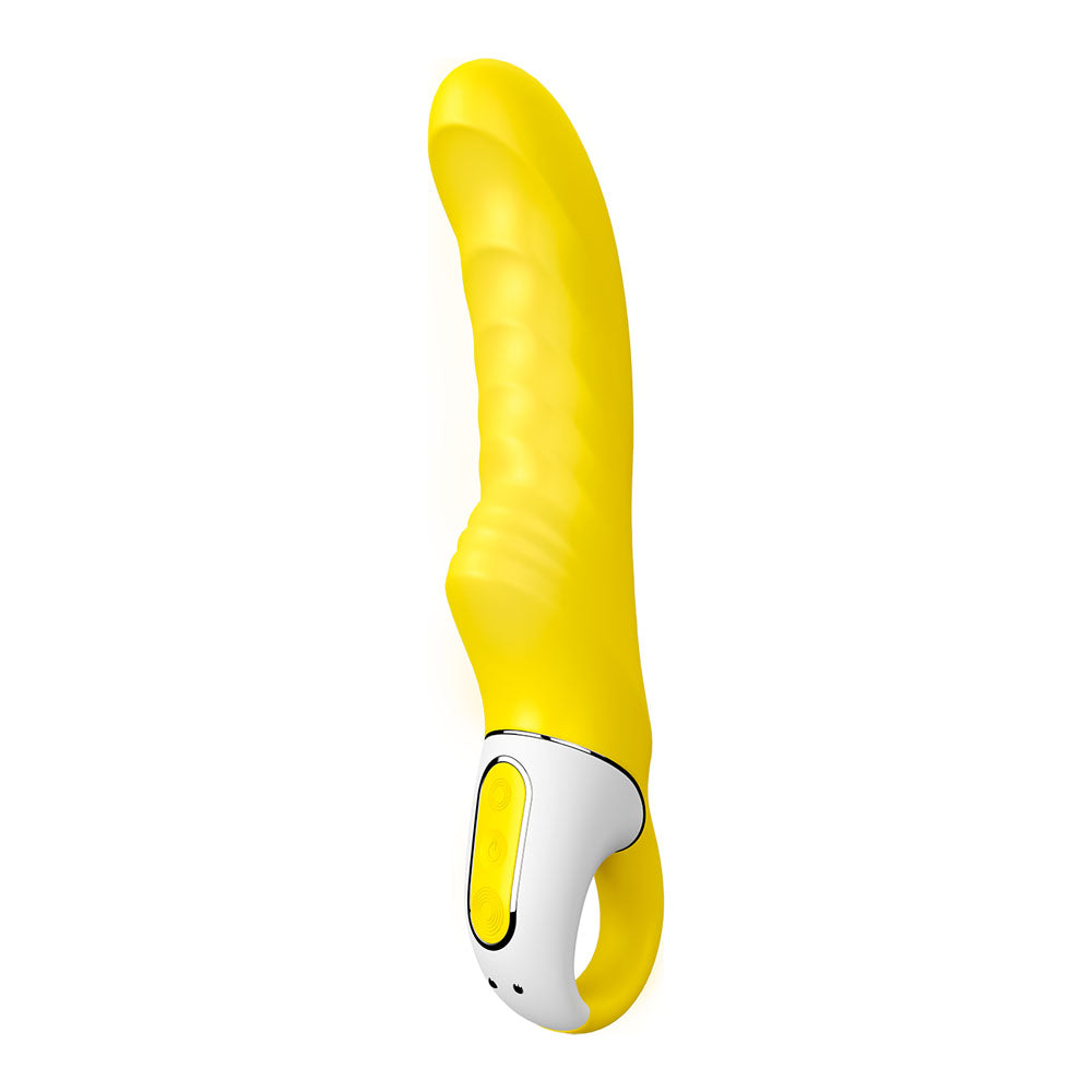 Satisfyer Vibes Yummy Sunshine Yellow Usb Rechargeable Vibrator
