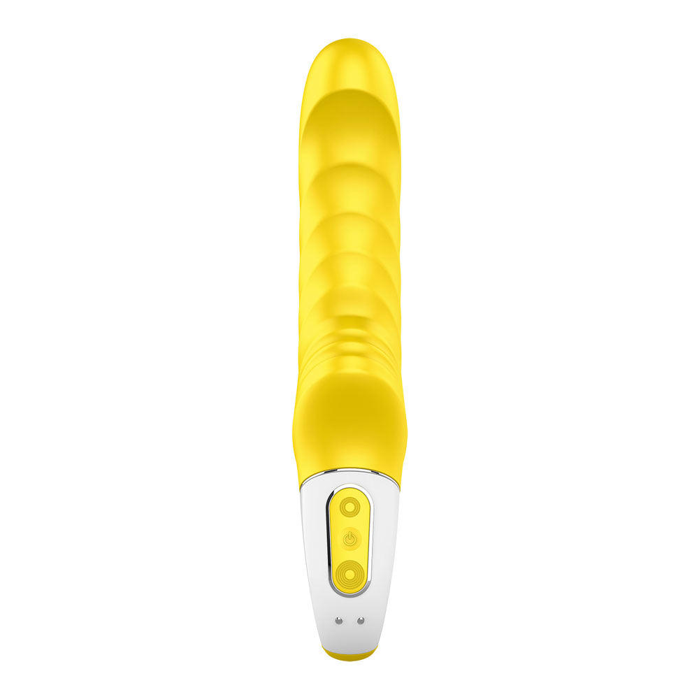Satisfyer Vibes Yummy Sunshine Yellow Usb Rechargeable Vibrator