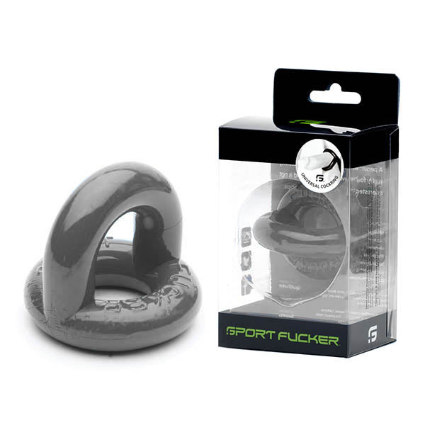 Sport Fucker Universal Cock Ring Grey Cock & Balls Ring
