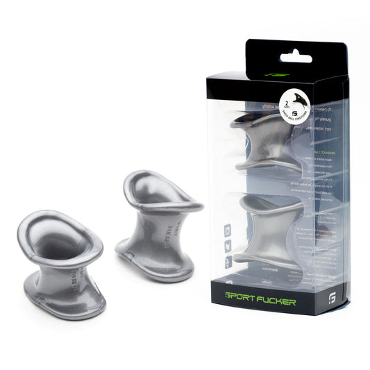 Sport Fucker Ergonomic Ball Stretcher Kit Grey Ball Stretchers Set Of 2 Sizes