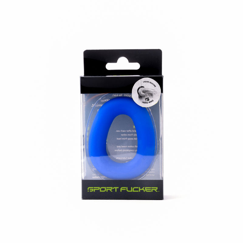 Sport Fucker Hero Ring Blue Blue Cock Ring