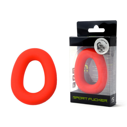 Sport Fucker Hero Ring Red Red Cock Ring