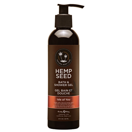 Hemp Seed Bath & Shower Gel Isle Of You Isle Of You (Coconut Water, Citrus & Vanilla) Scented 237 Ml Bottle