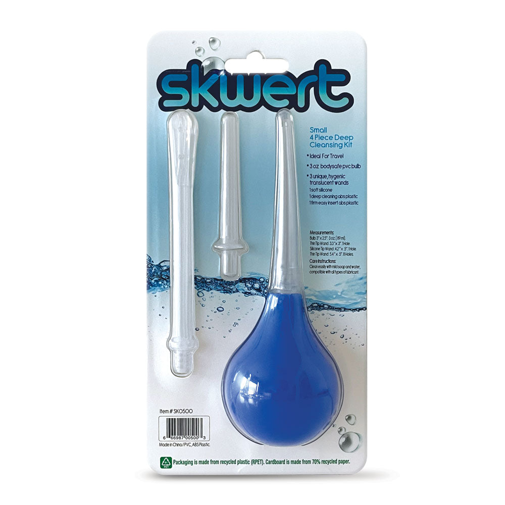 Skwert Small 3 Oz Douche Kit Blue 90 Ml Unisex Douche Kit