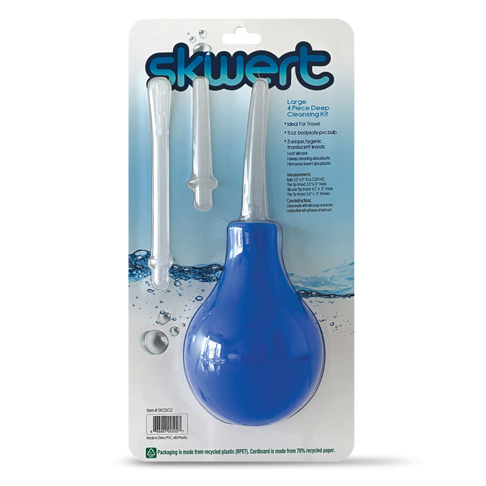 Skwert Medium 11 Oz Douche Kit Blue 325 Ml Unisex Douche Kit