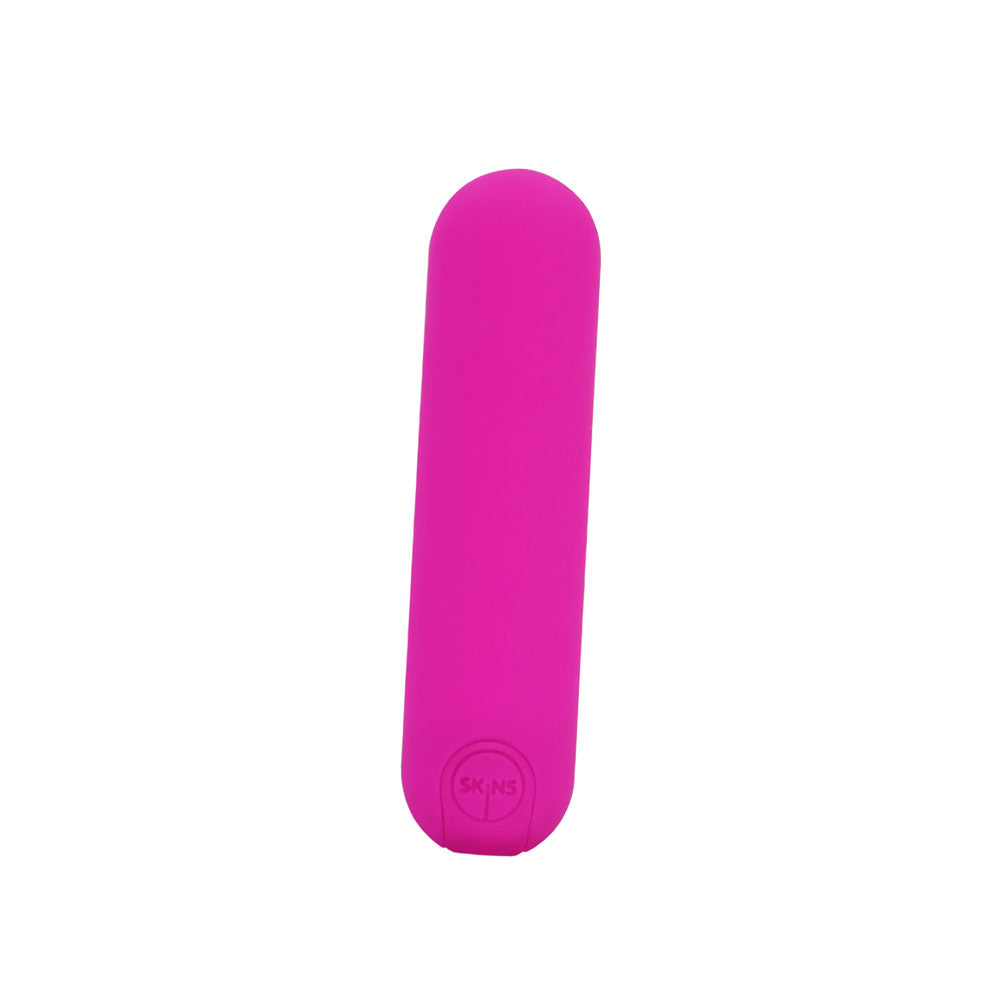 Skins Super Excite Rechargeable Pink Bullet Pink Usb Rechargeable Bullet