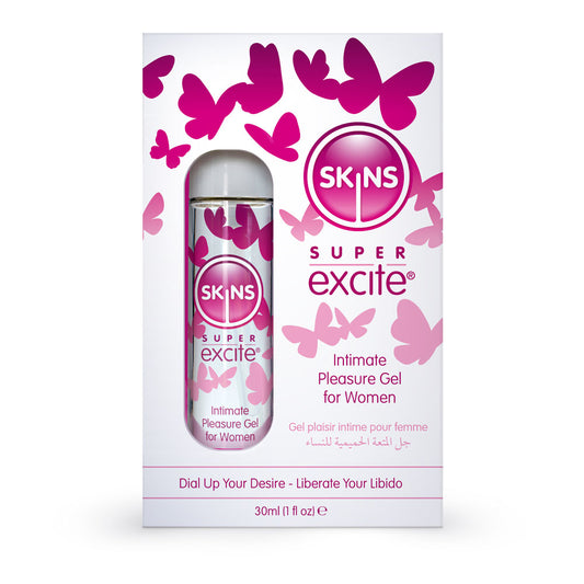 Skins Super Excite Intimate Pleasure Gel For Women 30 Ml