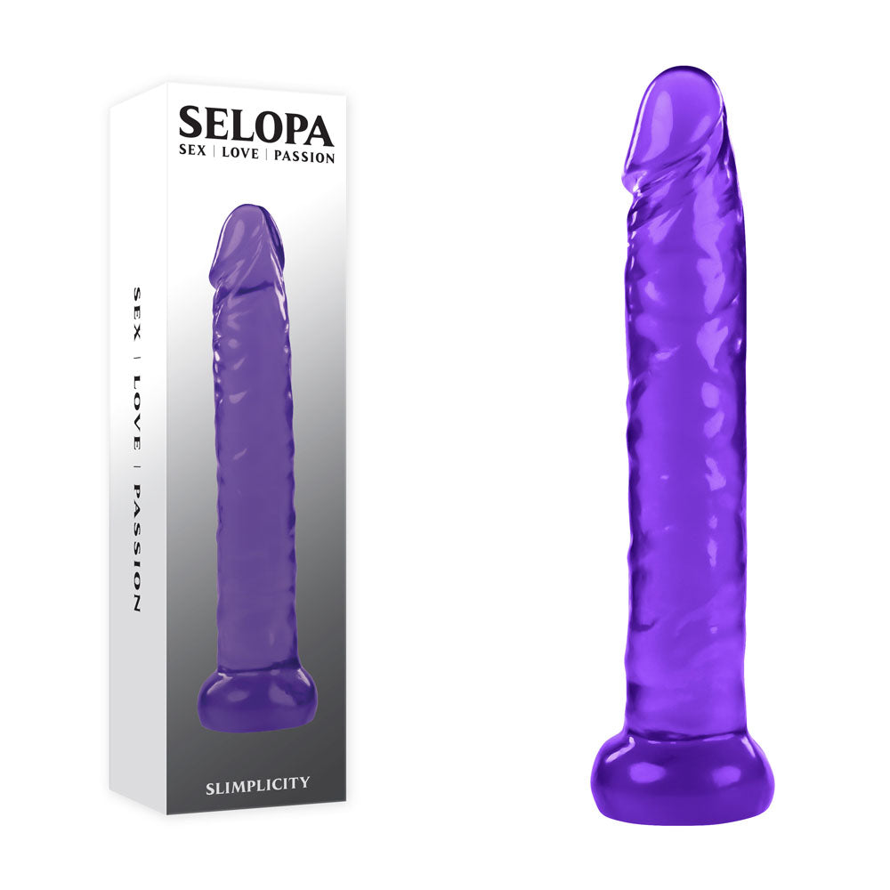 Selopa Slimplicity Purple 15.7 Cm Dildo