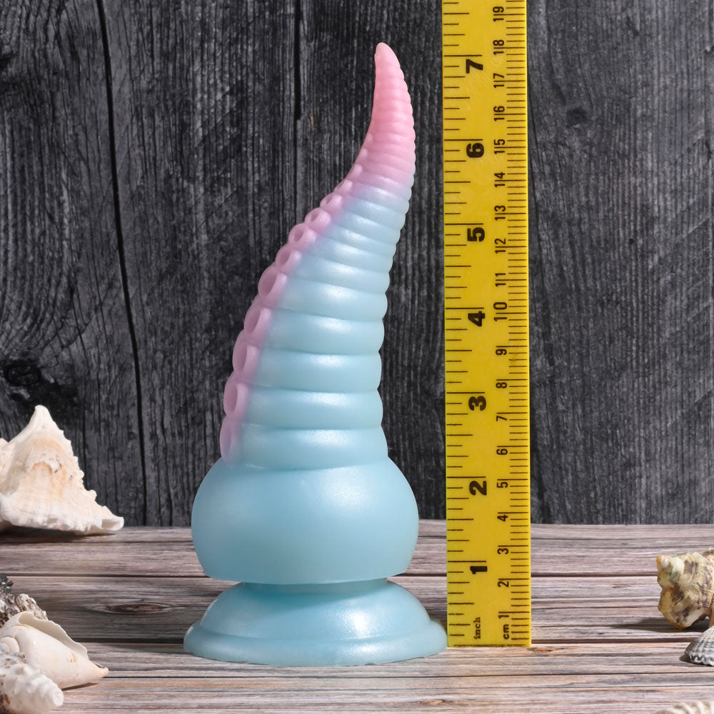 Selopa Stuck On You Blue/Pink 19 Cm Usb Rechargeable Vibrating Tentacle Fantasy Dildo