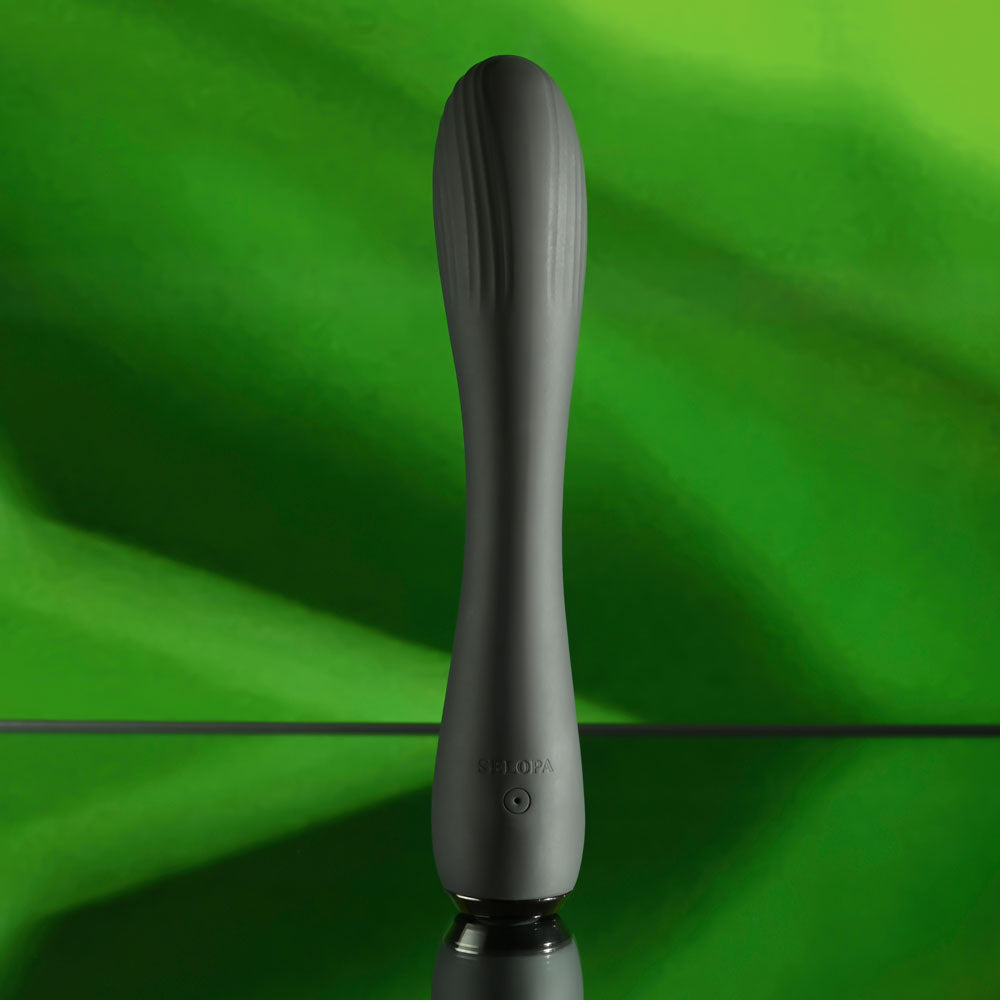Selopa Midnight Magic Black 20.2 Cm Usb Rechargeable Vibrator