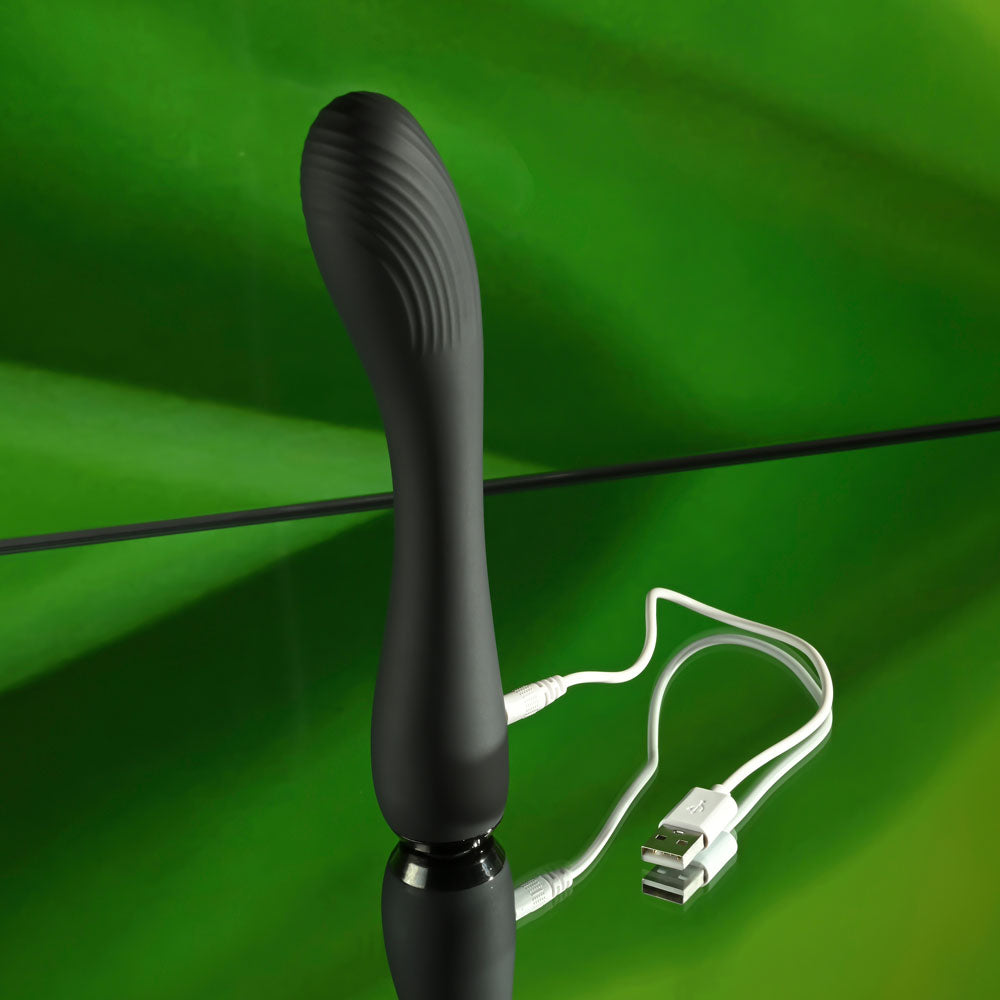 Selopa Midnight Magic Black 20.2 Cm Usb Rechargeable Vibrator