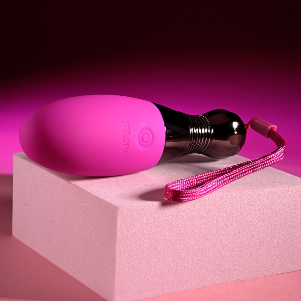 Selopa Companion Pink 11.9 Cm Usb Rechargeable Vibrating Egg