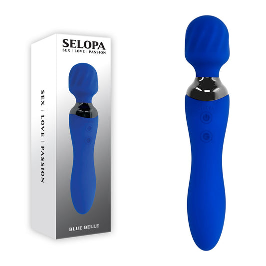 Selopa Blue Belle Blue Usb Rechargeable 20 Cm Massage Wand
