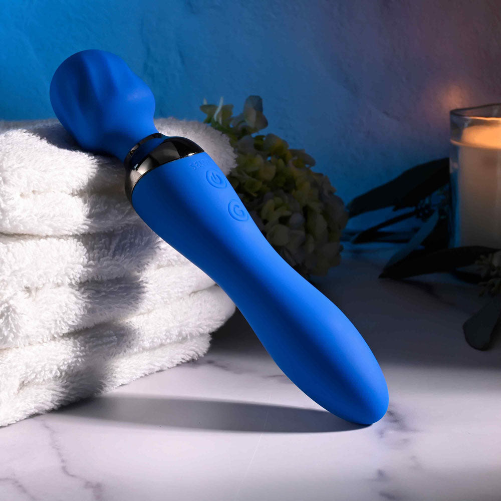 Selopa Blue Belle Blue Usb Rechargeable 20 Cm Massage Wand