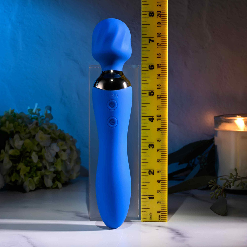 Selopa Blue Belle Blue Usb Rechargeable 20 Cm Massage Wand