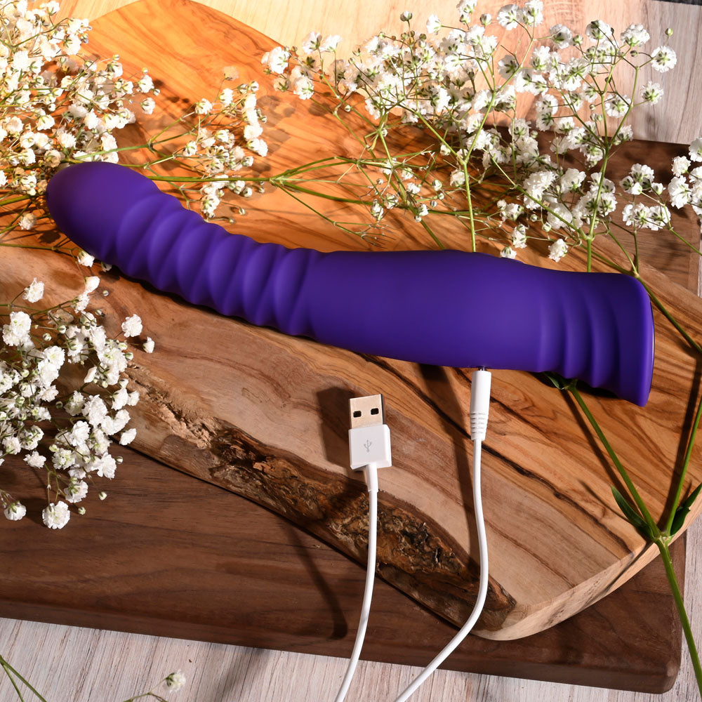 Selopa Trixxxie Purple 22.2 Cm Usb Rechargeable Vibrator