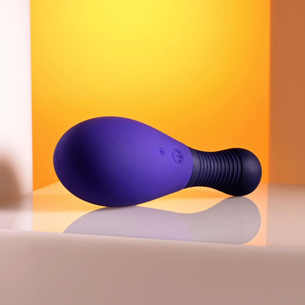 Selopa Egg Me On Purple 10 Cm Usb Rechargeable Egg With Wireless Remote