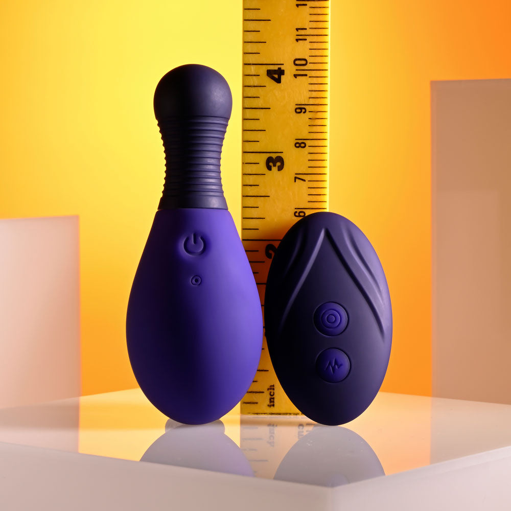 Selopa Egg Me On Purple 10 Cm Usb Rechargeable Egg With Wireless Remote
