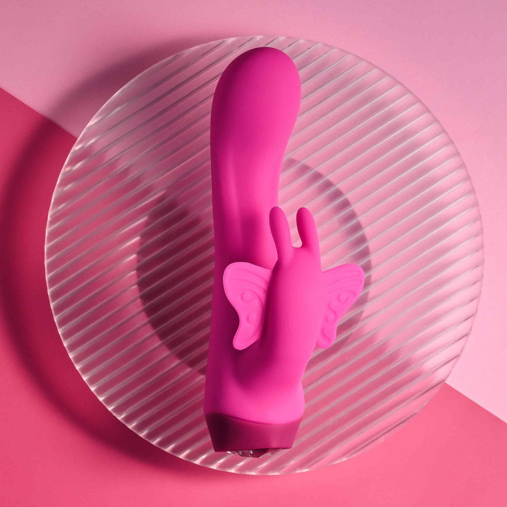 Selopa Butterfly Love Pink 13.8 Cm Usb Rechargeable Butterfly Vibrator