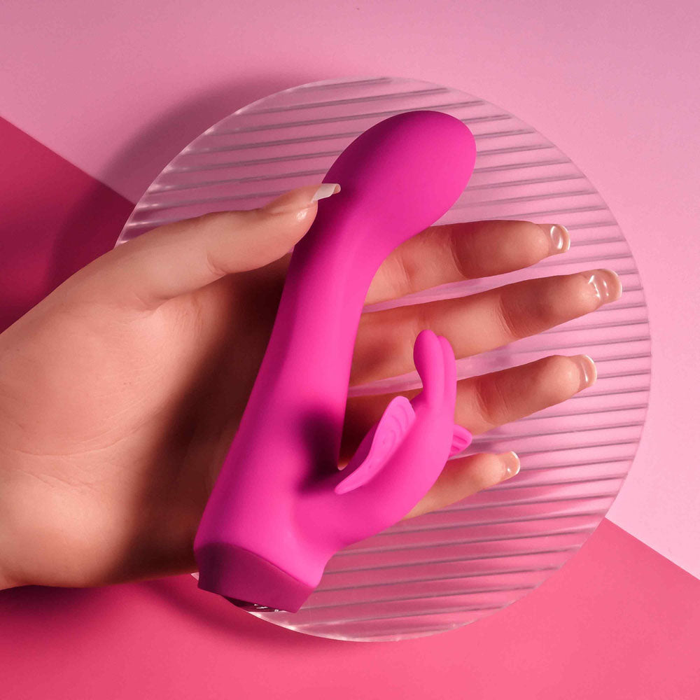 Selopa Butterfly Love Pink 13.8 Cm Usb Rechargeable Butterfly Vibrator
