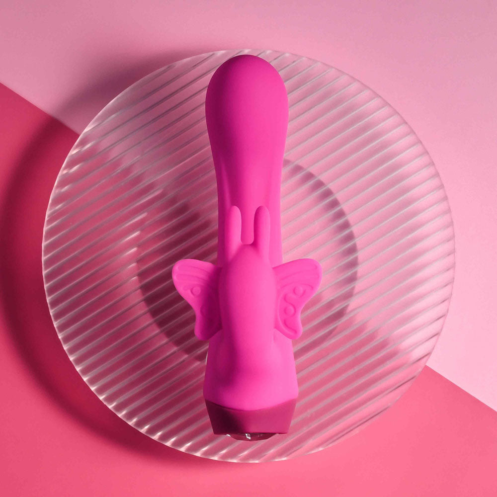Selopa Butterfly Love Pink 13.8 Cm Usb Rechargeable Butterfly Vibrator