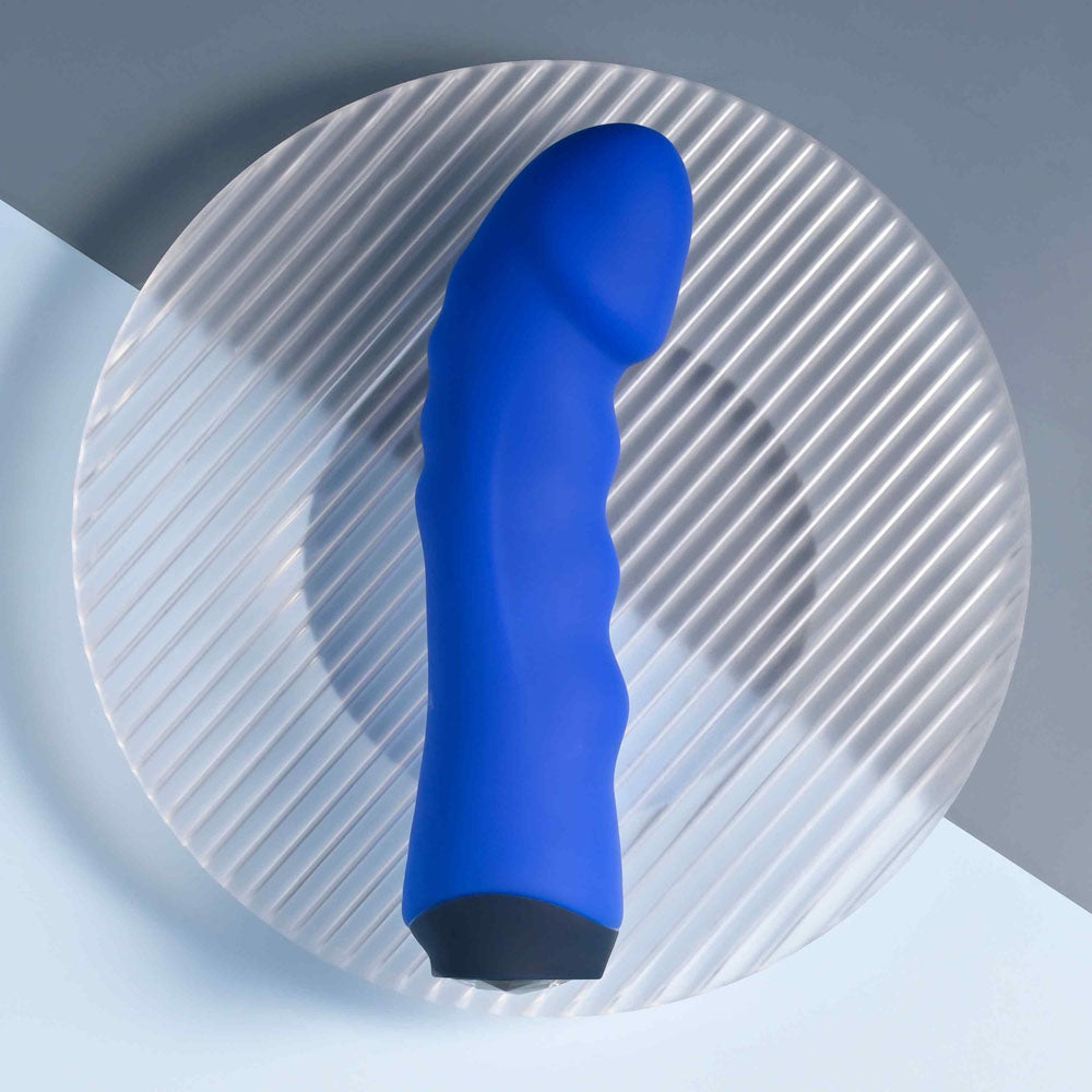 Selopa Blue Banger Blue 13.6 Cm Usb Rechargeable Vibrator
