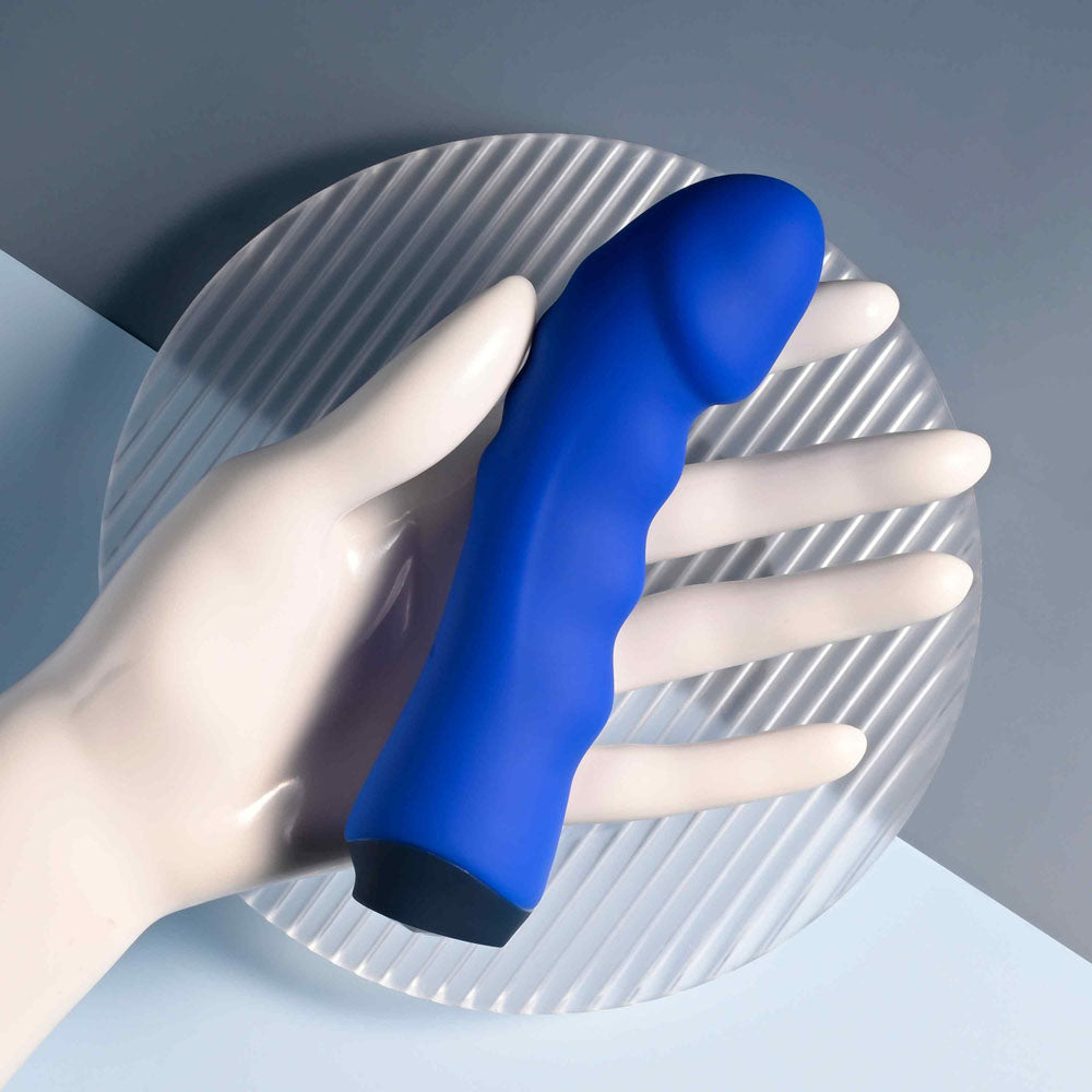 Selopa Blue Banger Blue 13.6 Cm Usb Rechargeable Vibrator