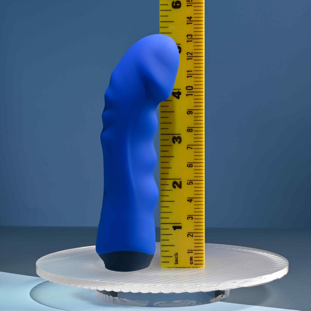 Selopa Blue Banger Blue 13.6 Cm Usb Rechargeable Vibrator