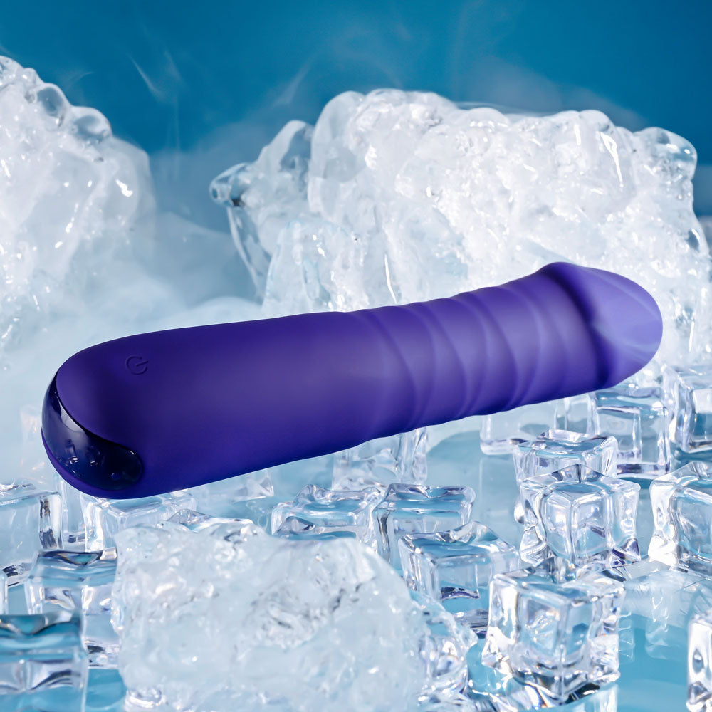 Selopa Ambition Purple 17 Cm Usb Rechargeable Thrusting Vibrator