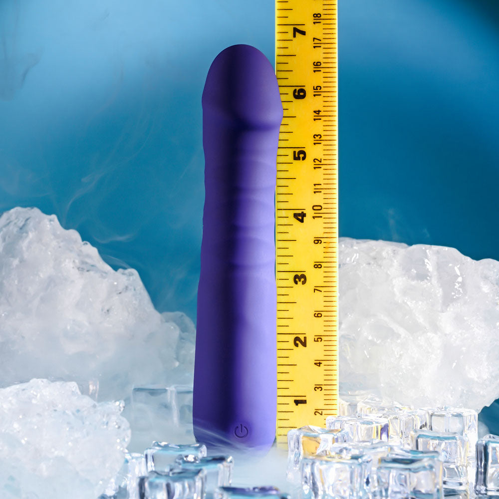 Selopa Ambition Purple 17 Cm Usb Rechargeable Thrusting Vibrator